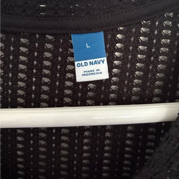 NWOT - Old Navy Black Crochet Tank Top - Picture 3 of 7